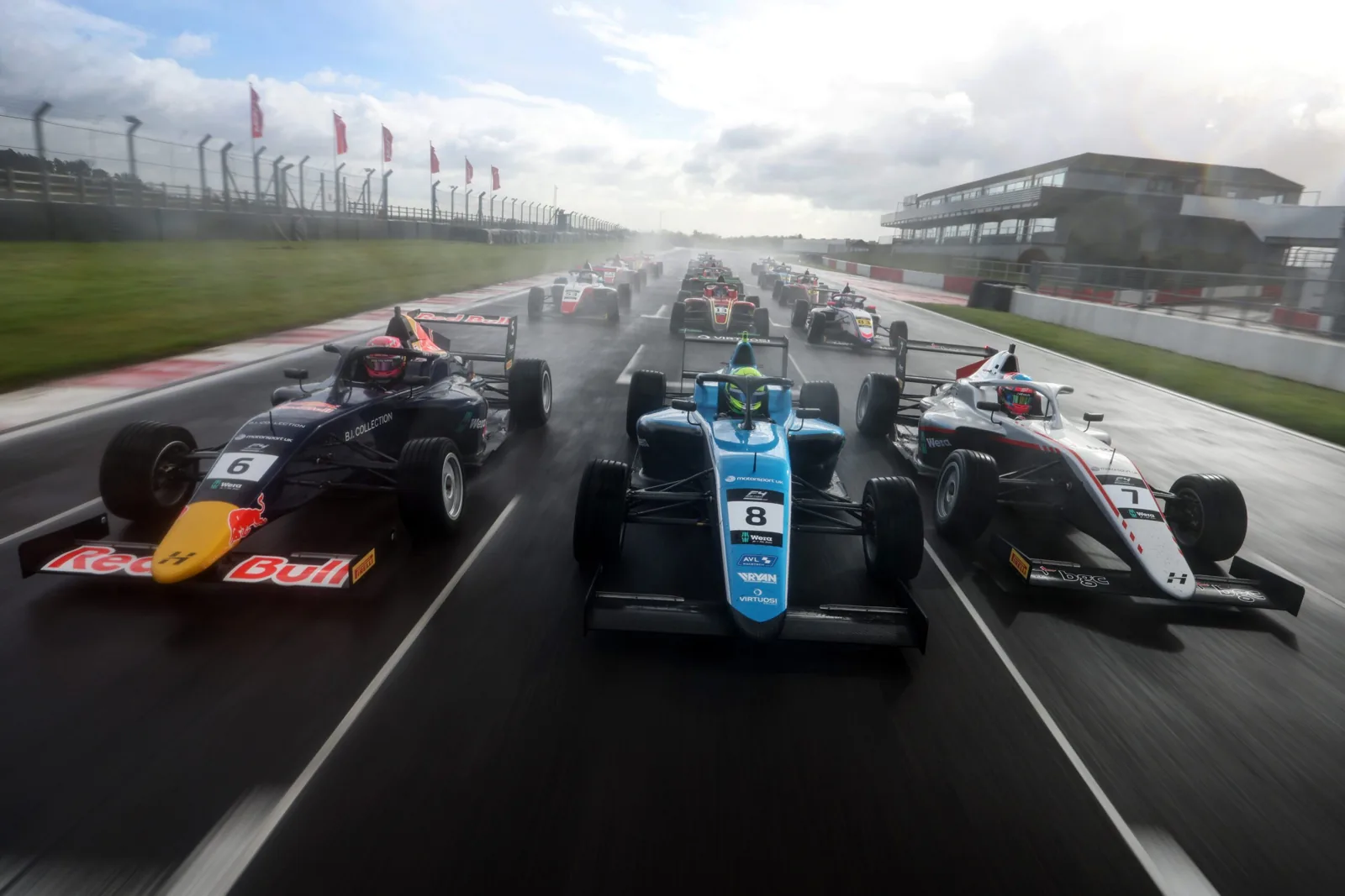 British F4 official 2026 grid announcement photograph