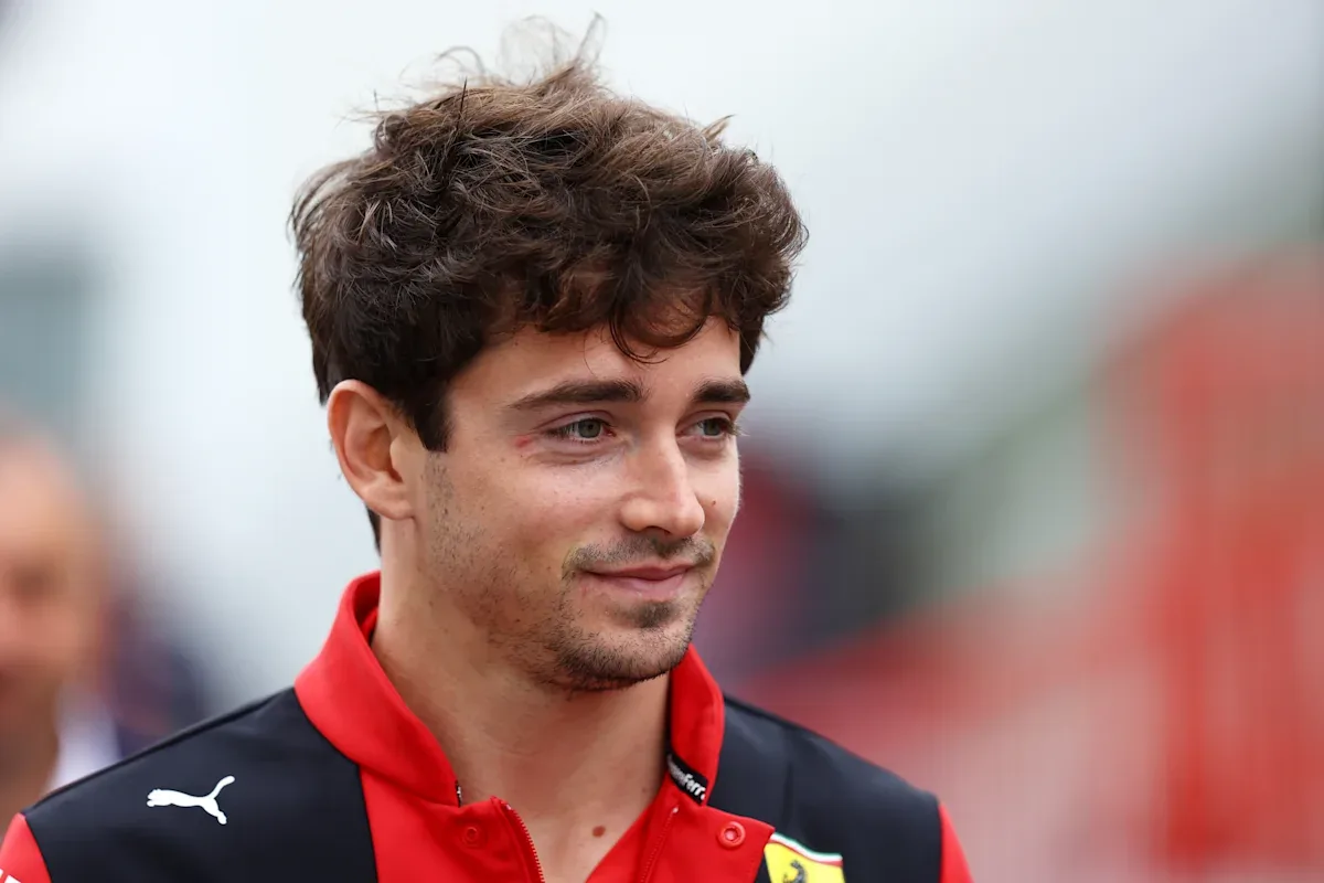Charles Leclerc in an official reference photograph