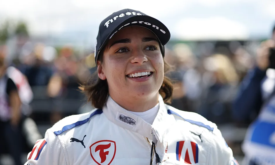 Jamie Chadwick in an official reference photograph