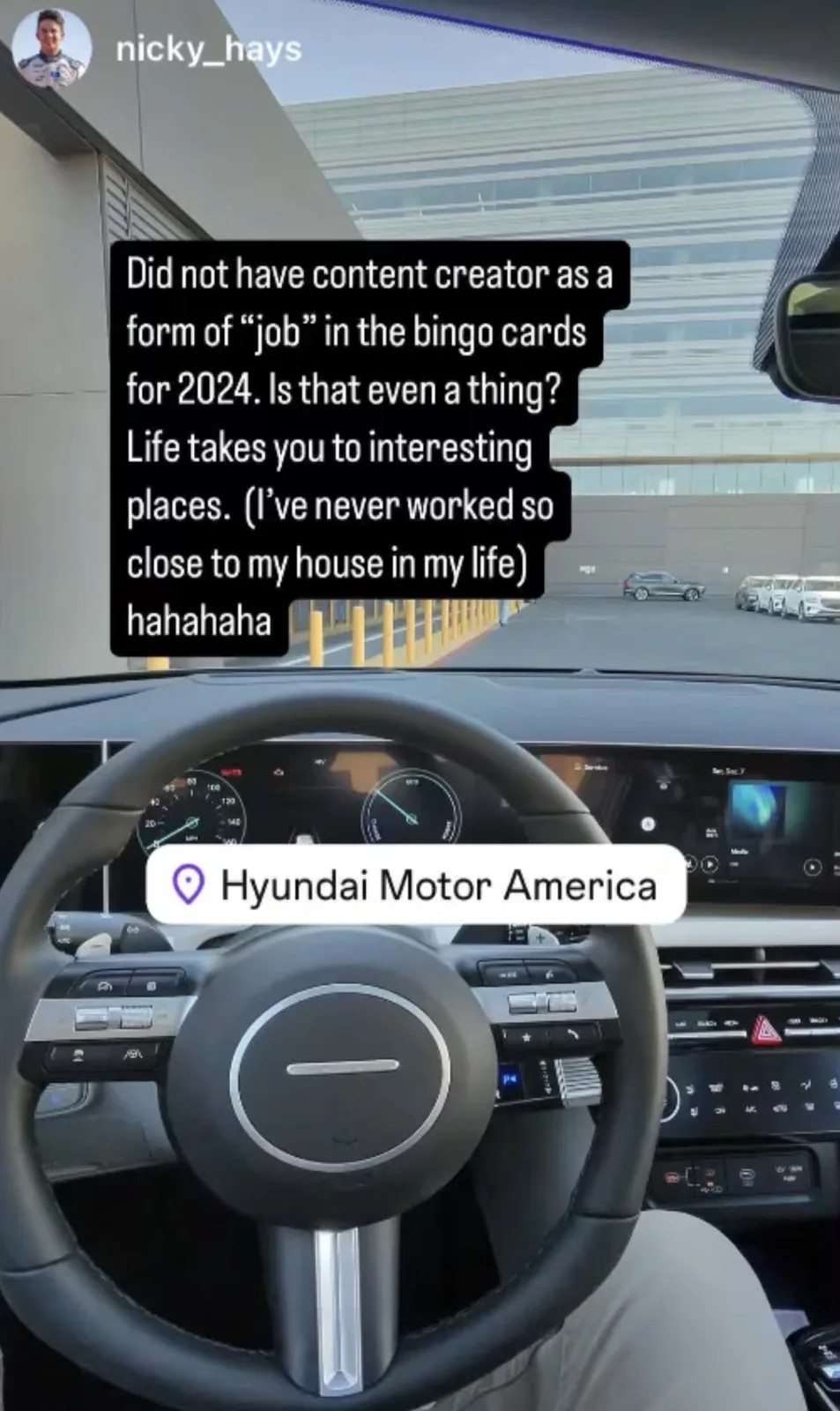 Nicky Hays Hyundai campaign